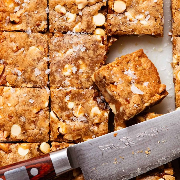 Close up of Blondies