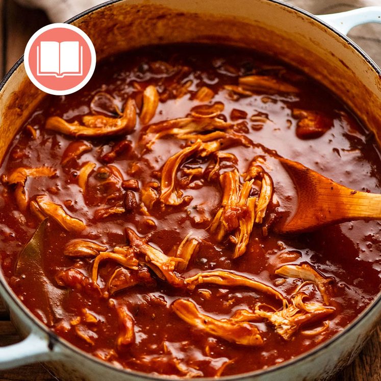 Chicken ragu from RecipeTin Eats "Dinner" cookbook by Nagi Maehashi