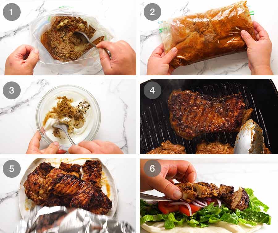 How to make Chicken Shawarma