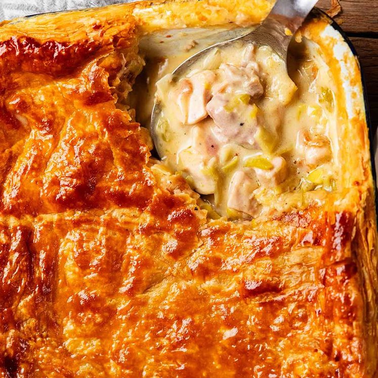 Chicken and Leek Pie