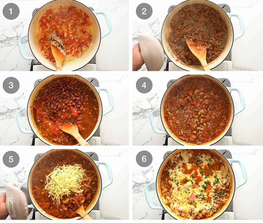 How to make Chili Mac and Cheese