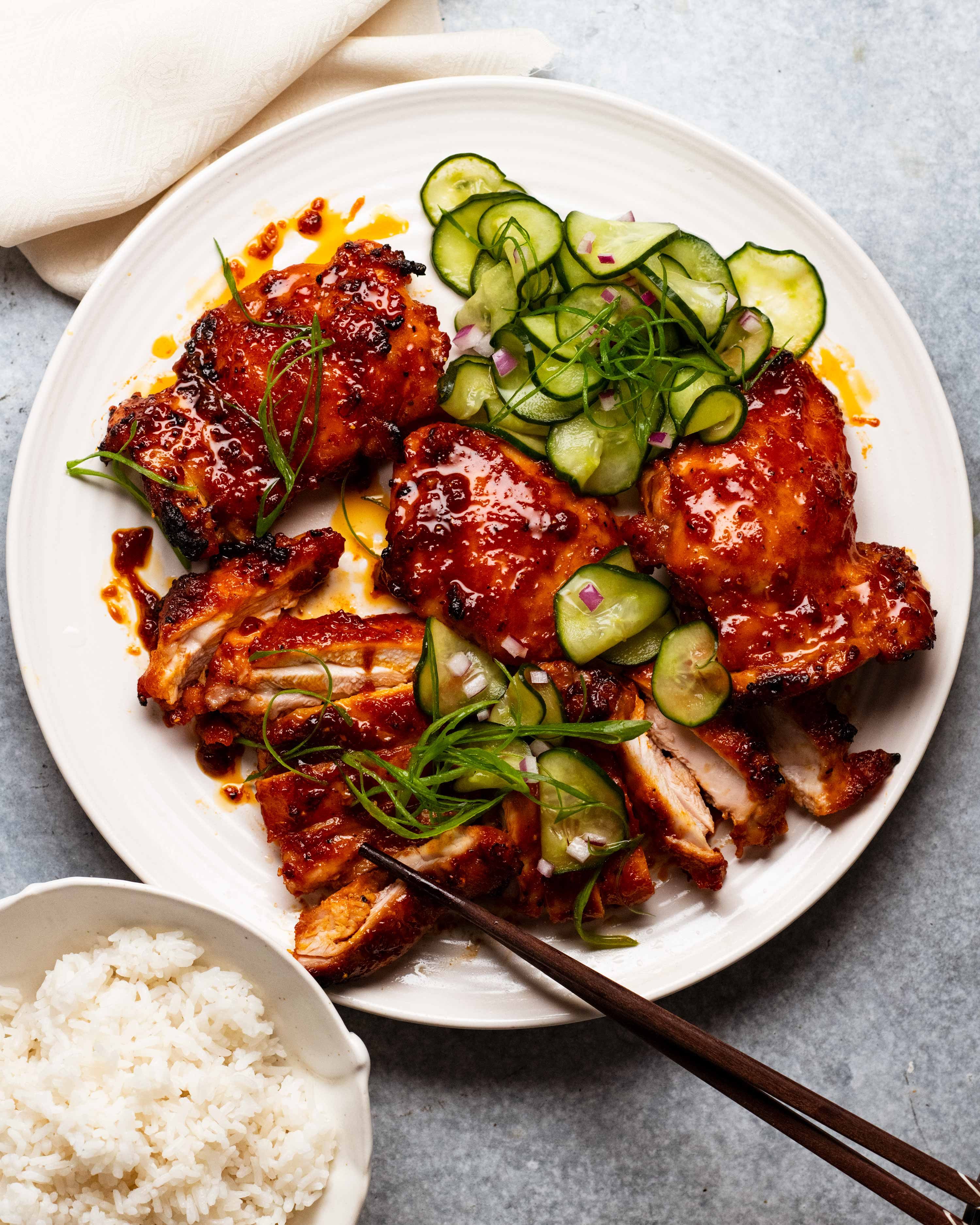 Korean BBQ Chicken. - RecipeTin Eats cookbook TONIGHT