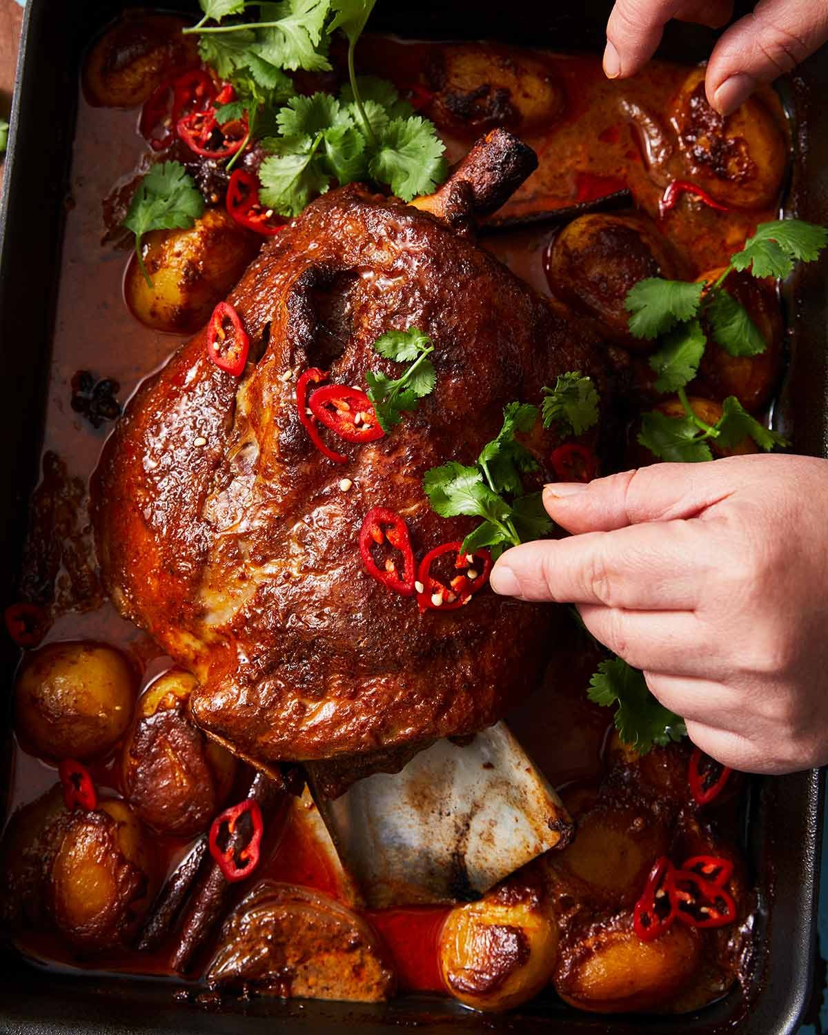 Massaman lamb shoulder