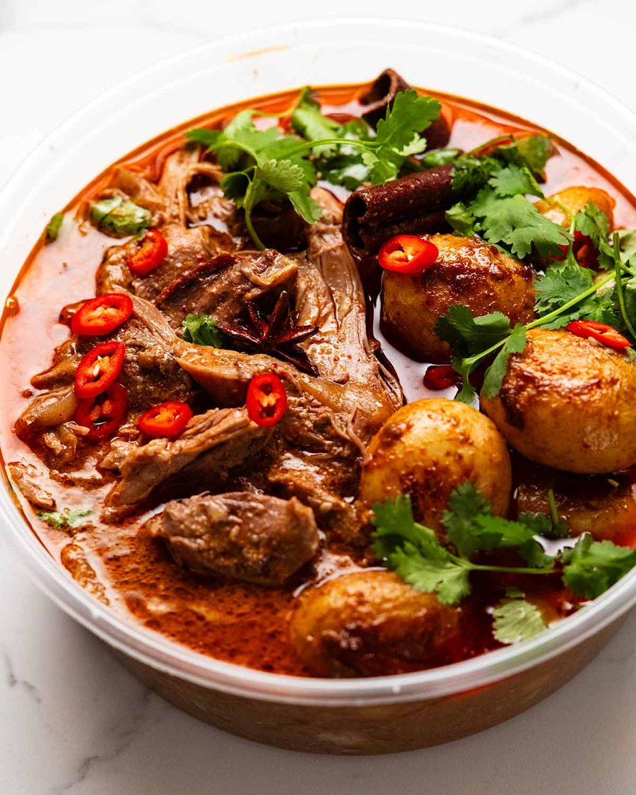 Massaman lamb shoulder