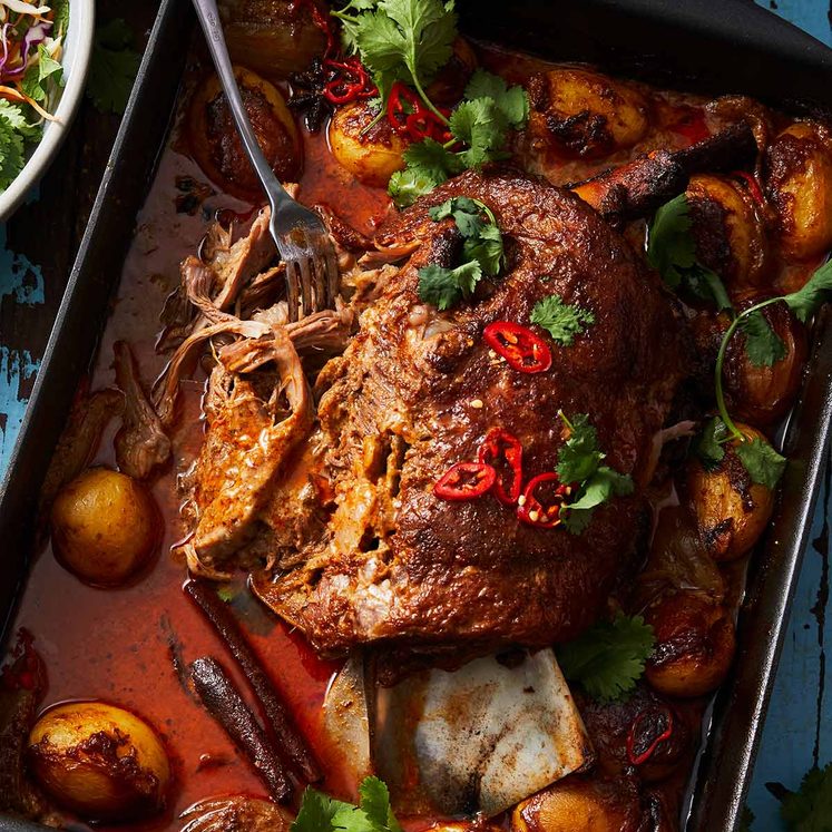 Massaman lamb shoulder