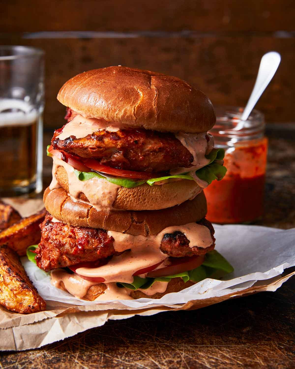 Nandos Peri Peri Chicken Burger