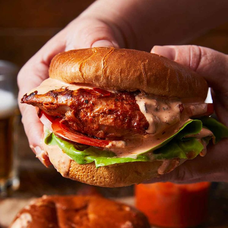 Nandos Peri Peri Chicken Burger