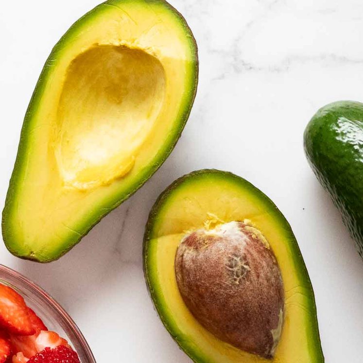 Shepherd Avocado cut in half