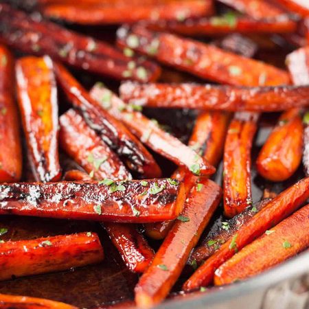 Stovetop Glazed Carrots