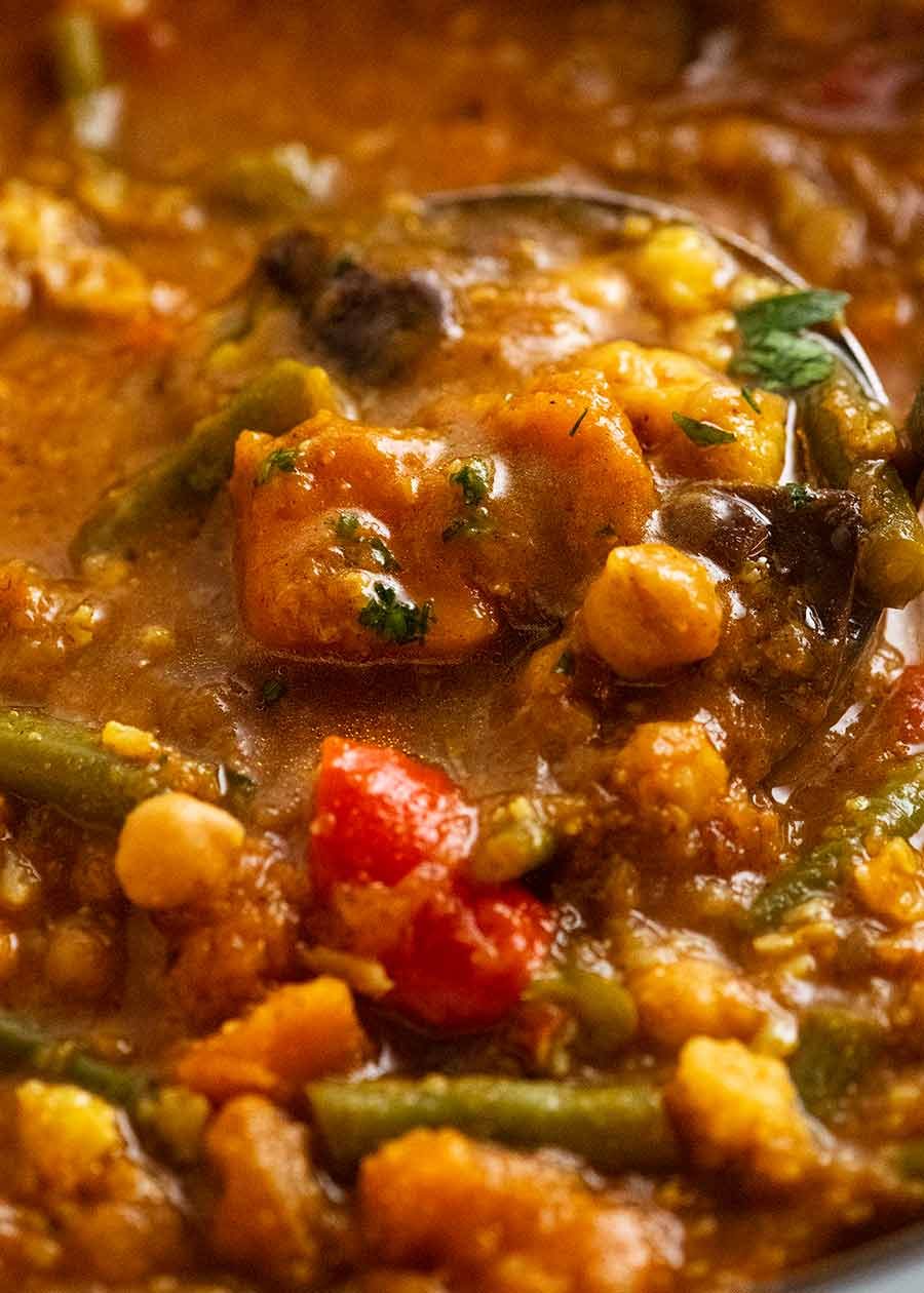 Close up of Vegetable Tagine